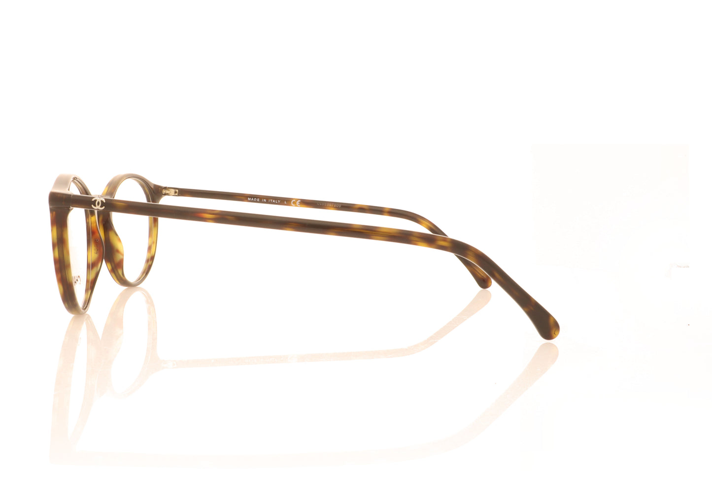 Chanel 0CH3372 C714 Dark Havana Glasses - Side