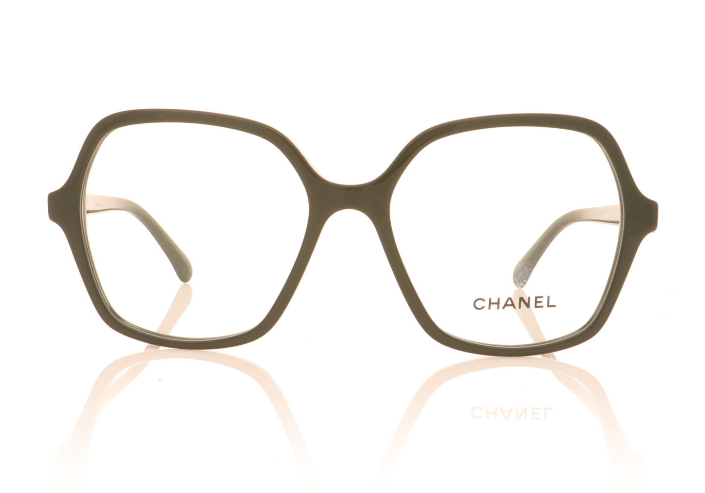 Chanel CH3421B 1702 Olive Glasses - Front