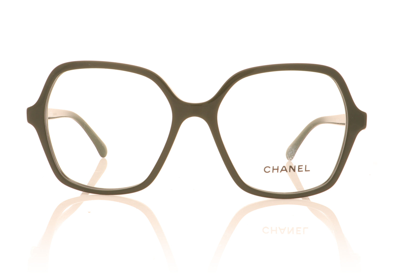 Chanel CH3421B 1702 Olive Glasses - Front