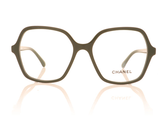Chanel CH3421B 1702 Olive Glasses - Front