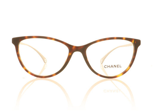 Chanel Chanel 3423 C714 Dark Havana Glasses - Front