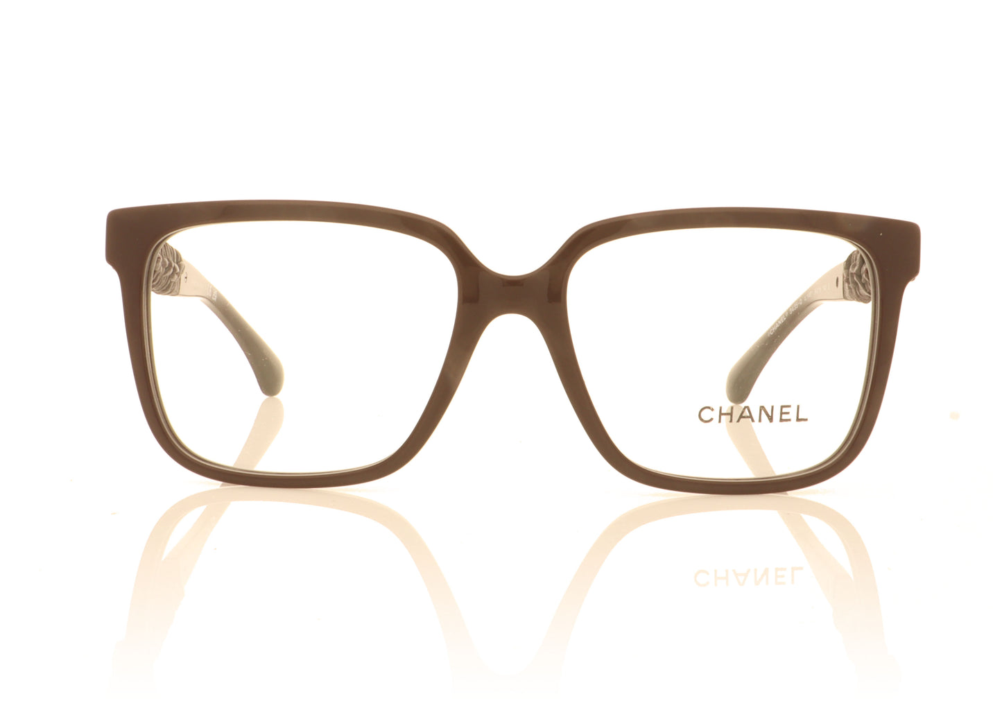 Chanel CH3435Q 1461 Red Glasses - Front