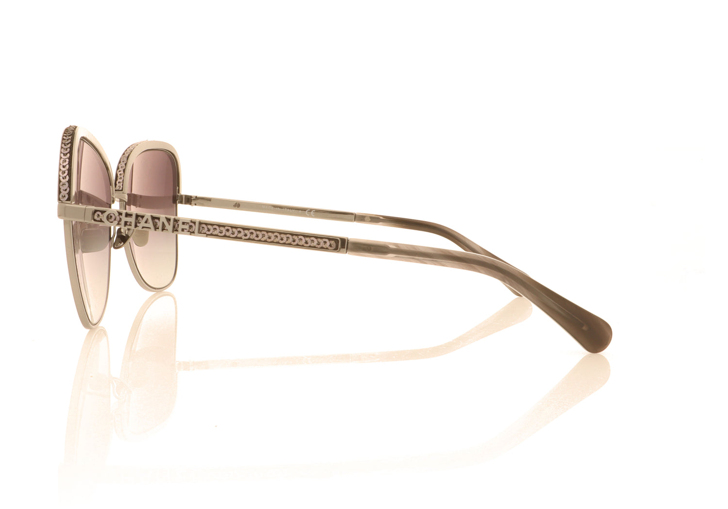 Chanel 4270 C108S6 Gunmetal Sunglasses - Side