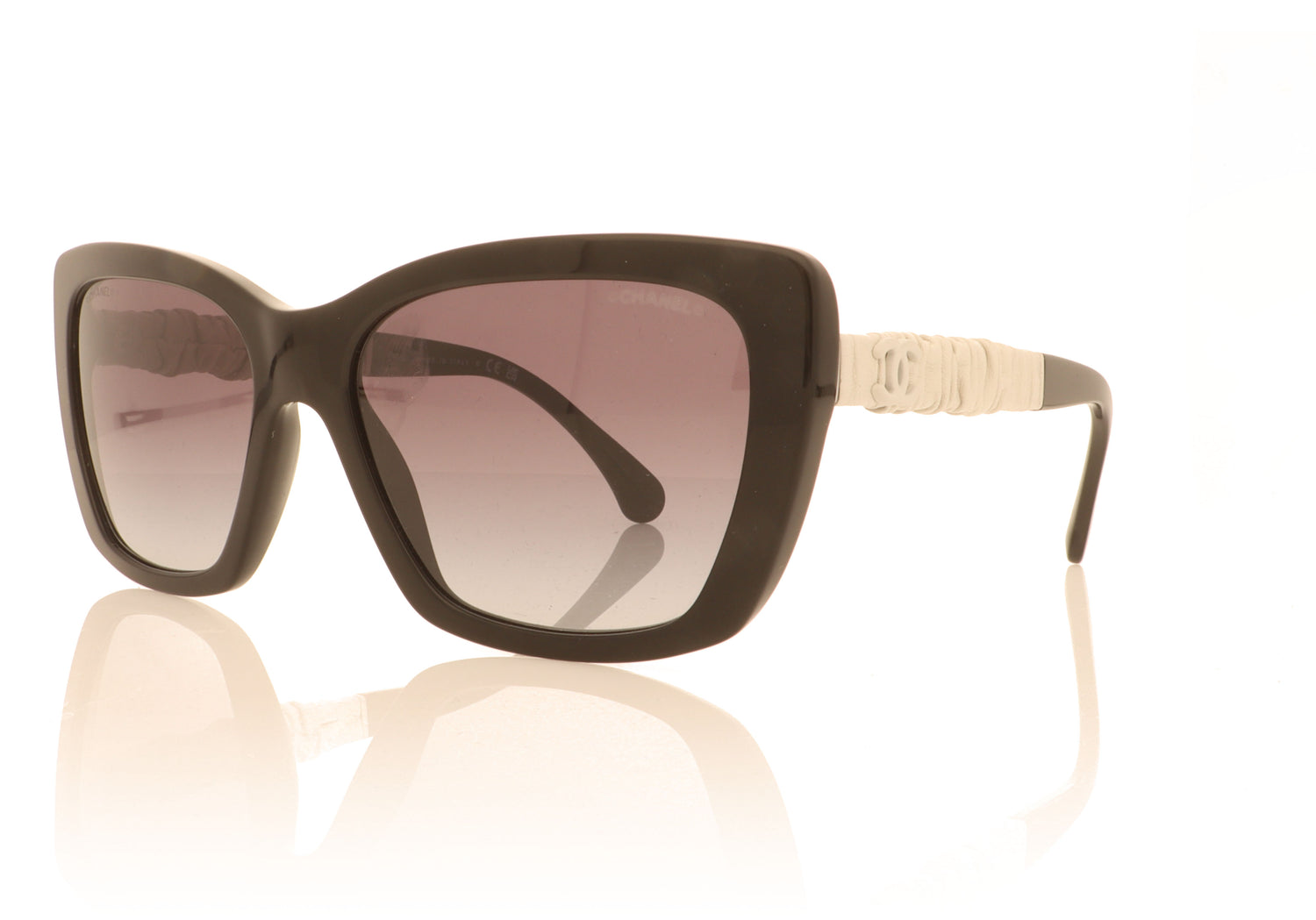 Chanel CH5476 1082S6 Black Sunglasses - Angle