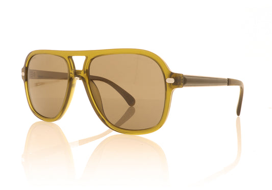 Chanel 0CH5436Q 1526/3 Olive Sunglasses - Angle