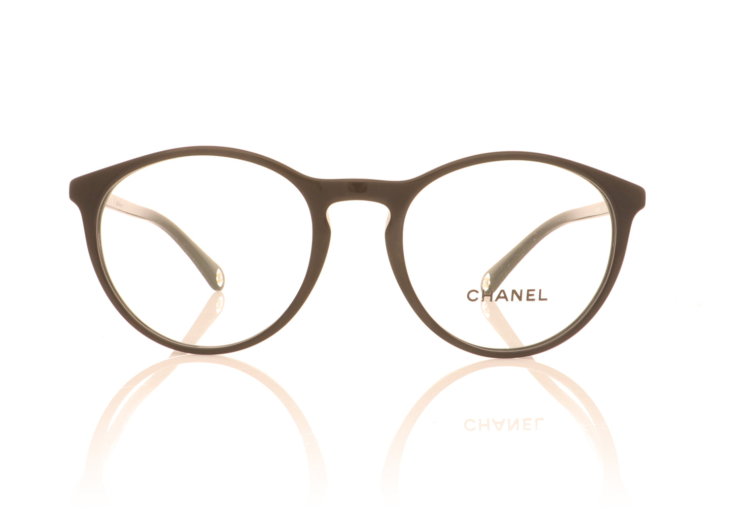 Chanel 0CH3413 C501 Black Glasses - Front