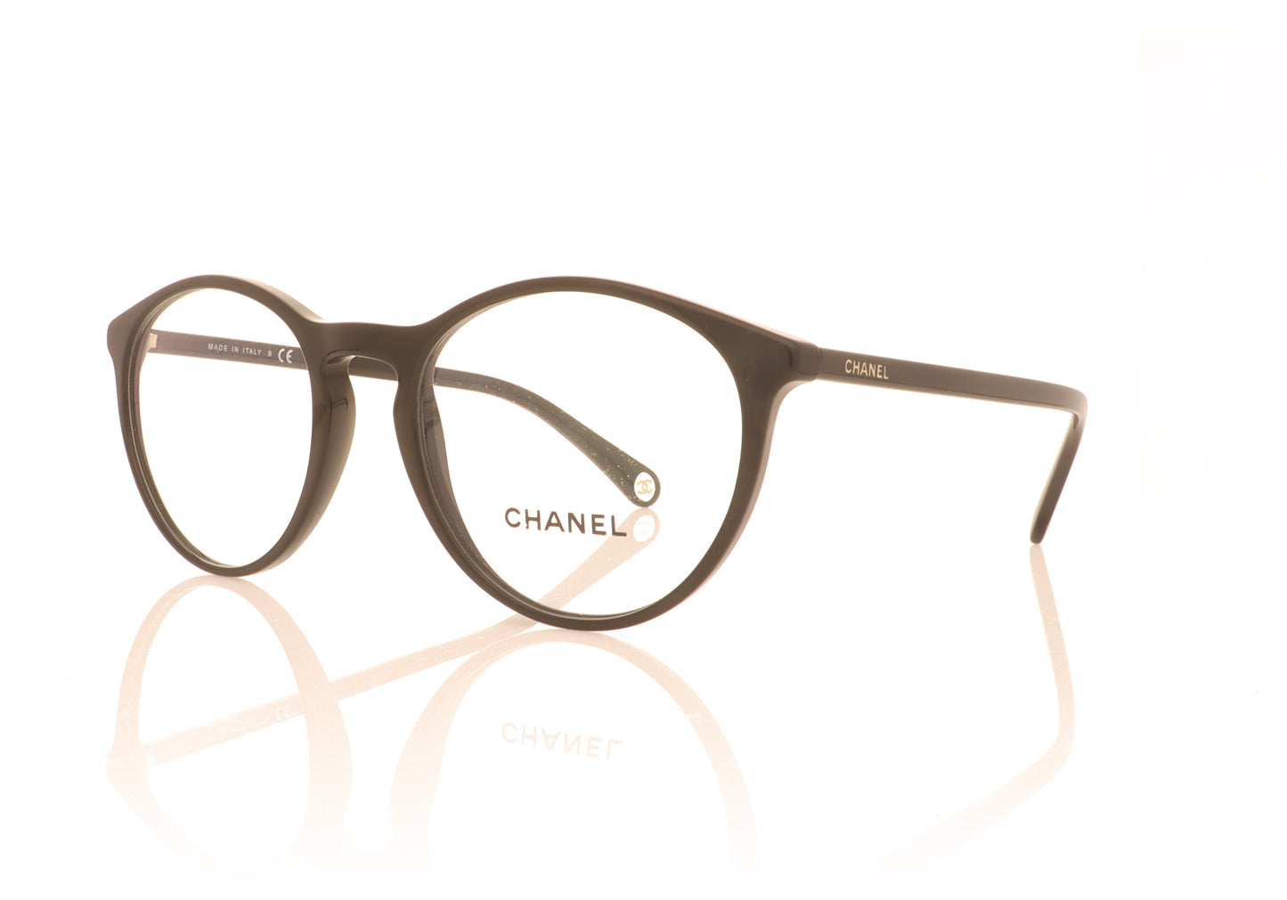 Chanel 0CH3413 C501 Black Glasses - Angle