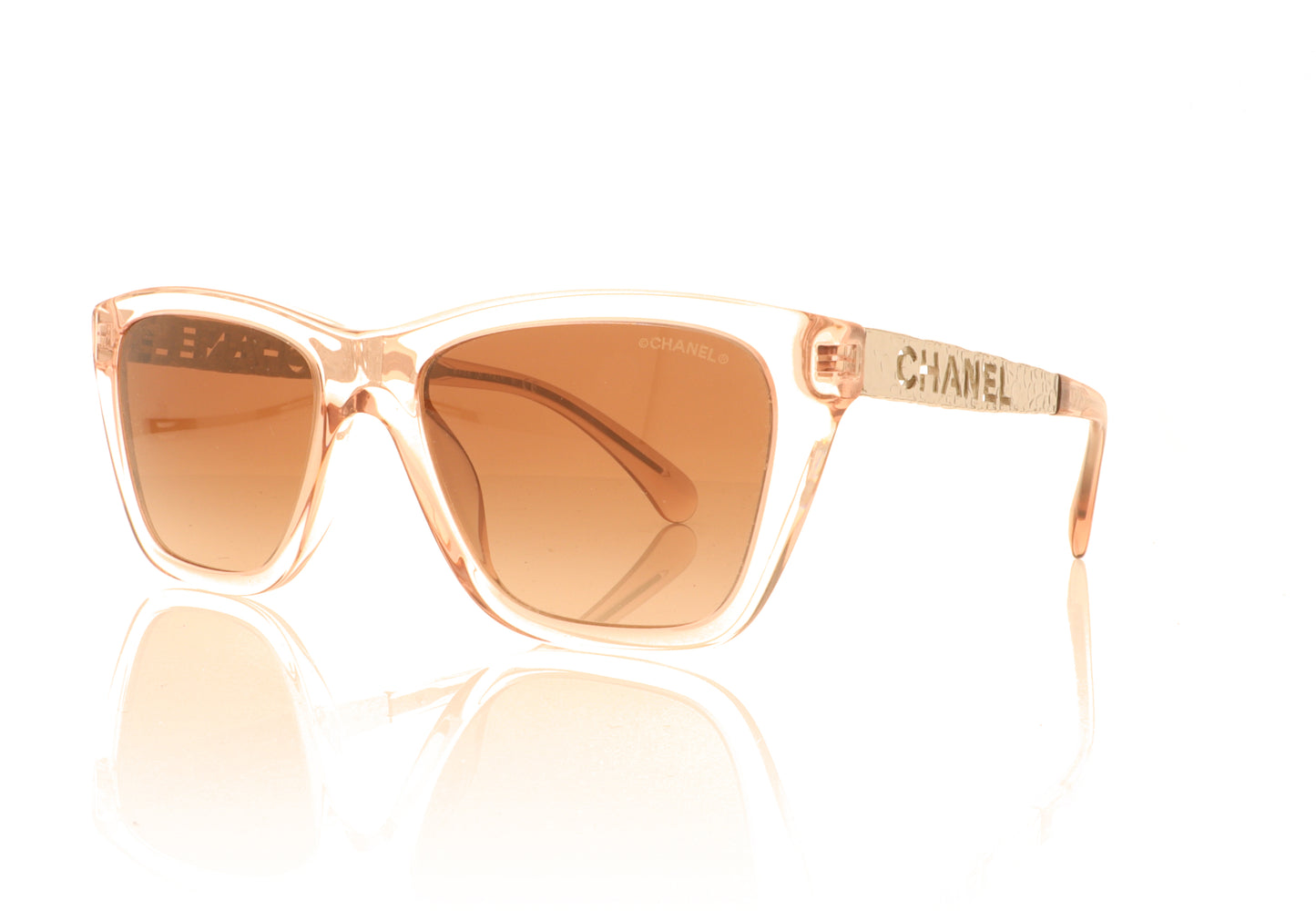 Chanel 0CH54420 1689S4 Pink Sunglasses - Angle