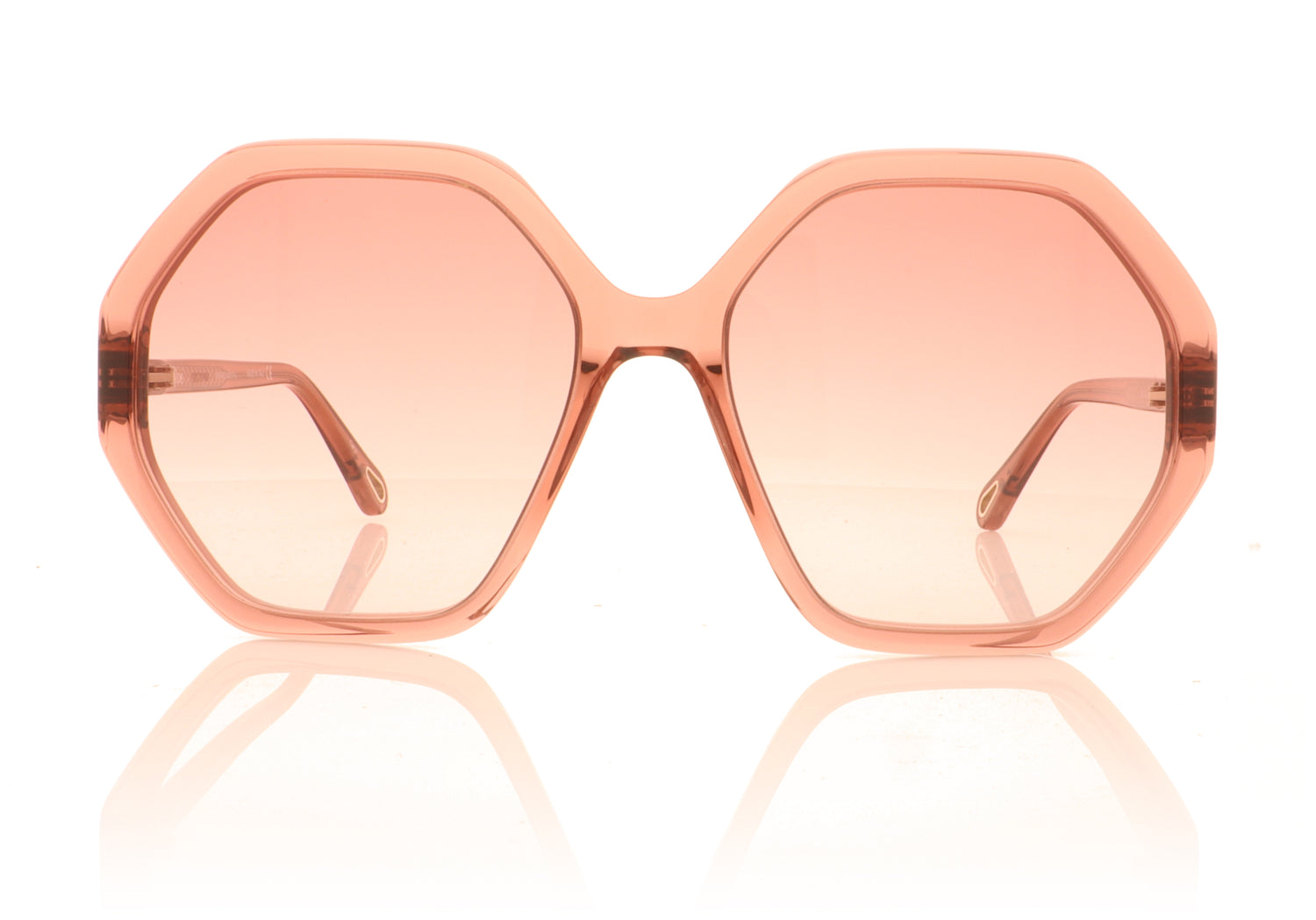 Chloé CH0008S 3 Pink Sunglasses - Front