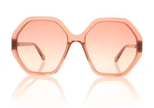 Chloé CH0008S 3 Pink Sunglasses - Front
