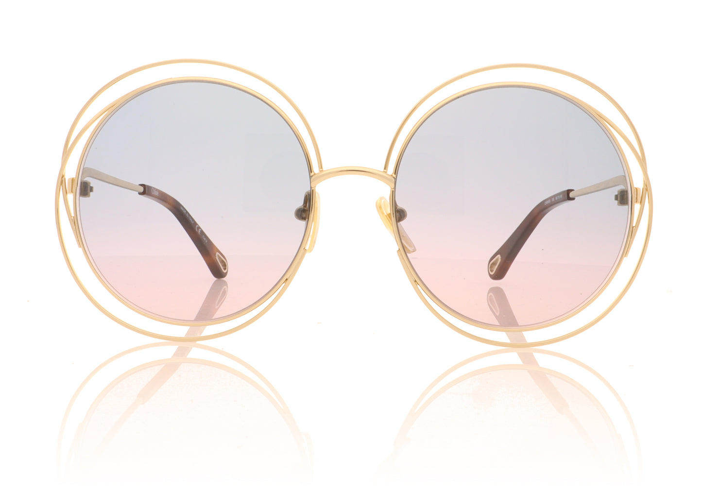 Chloé CH0045S 6 Gold Sunglasses - Front