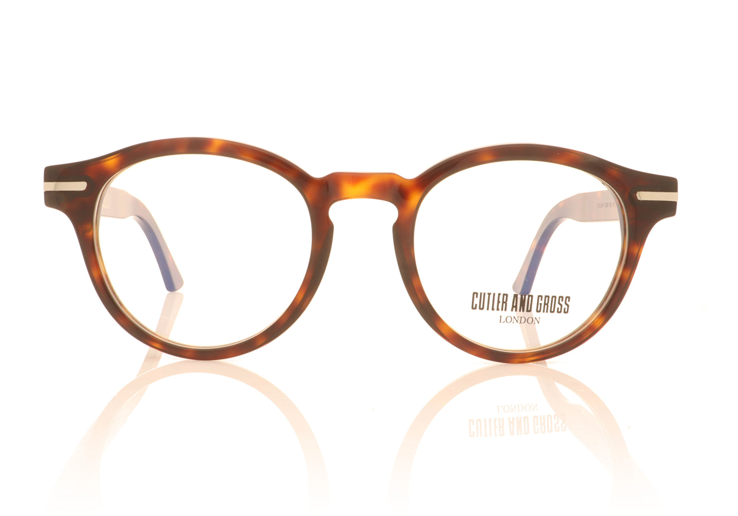 Cutler and Gross CGOP 1338 05 Tortoise Glasses - Front