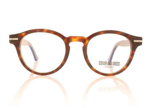 Cutler and Gross CGOP 1338 05 Tortoise Glasses - Front