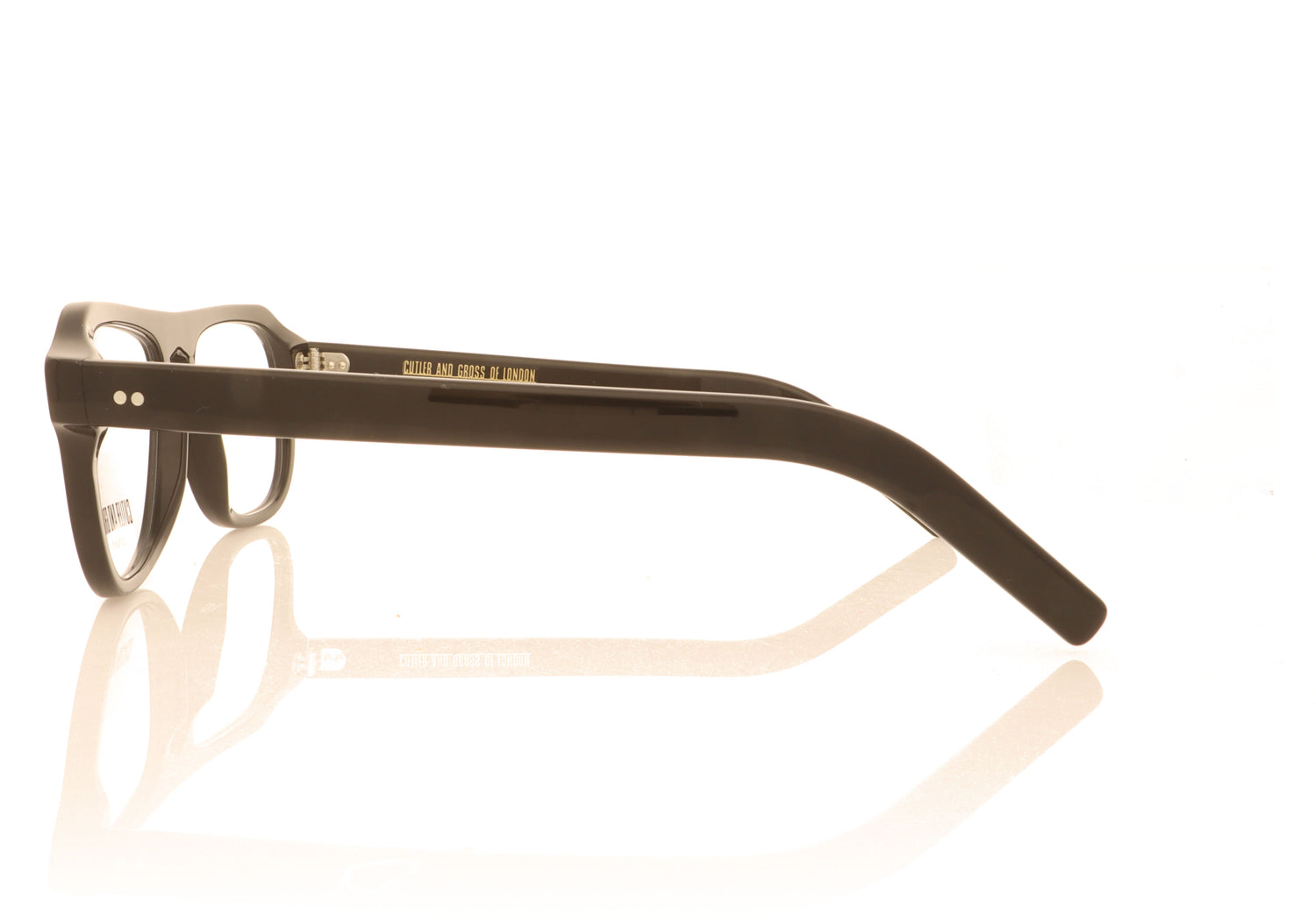 Cutler and Gross CG0822V3 V2 Black Black Glasses - Side