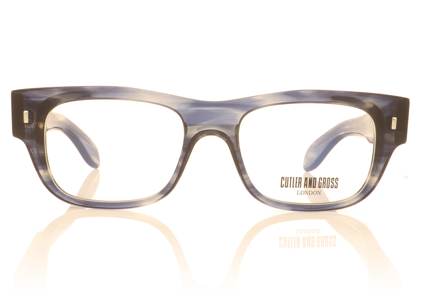 Cutler and Gross CGOP-9692 4 Blue Glasses - Front
