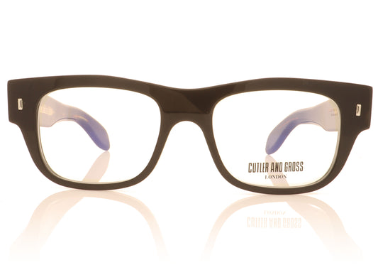 Cutler and Gross CGOP-9692 01 Black Glasses - Front