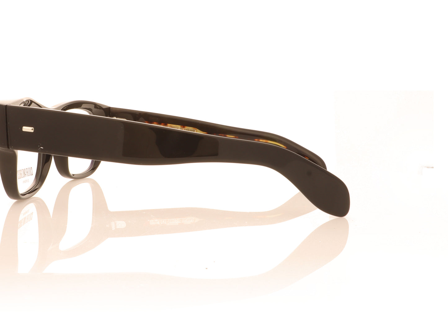 Cutler and Gross CGOP-9692 01 Black Glasses - Side