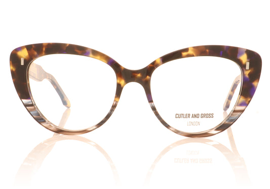Cutler and Gross 1350 04 Tortoise Glasses - Front