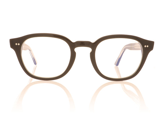 Cutler and Gross 1380 01 Black Glasses - Front