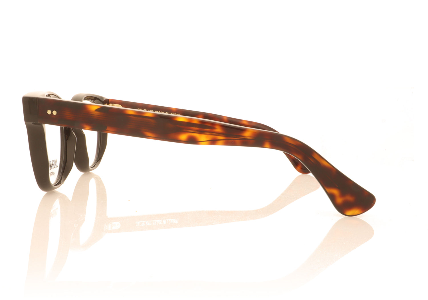 Cutler and Gross 9298 01 Black Glasses - Side