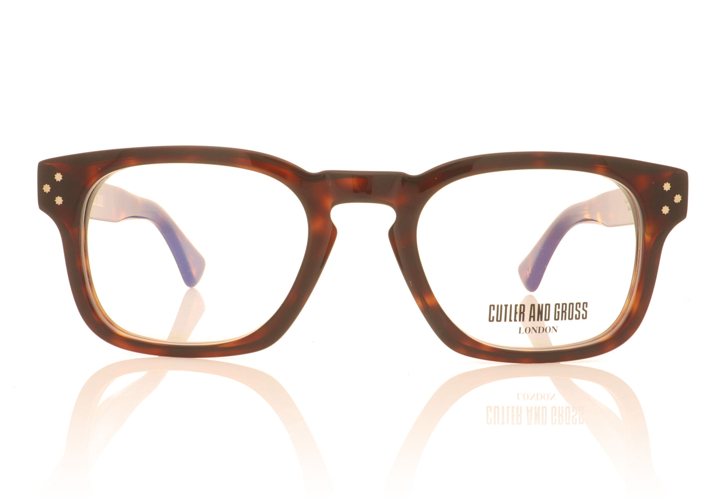 Cutler and Gross 9768 02 Havana Glasses - Front