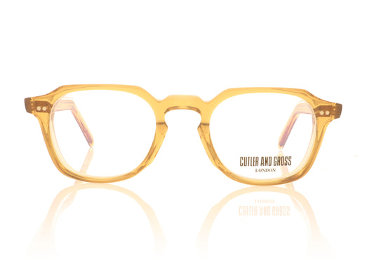 Cutler and Gross GR02 04 Multi Yellow Glasses - Front