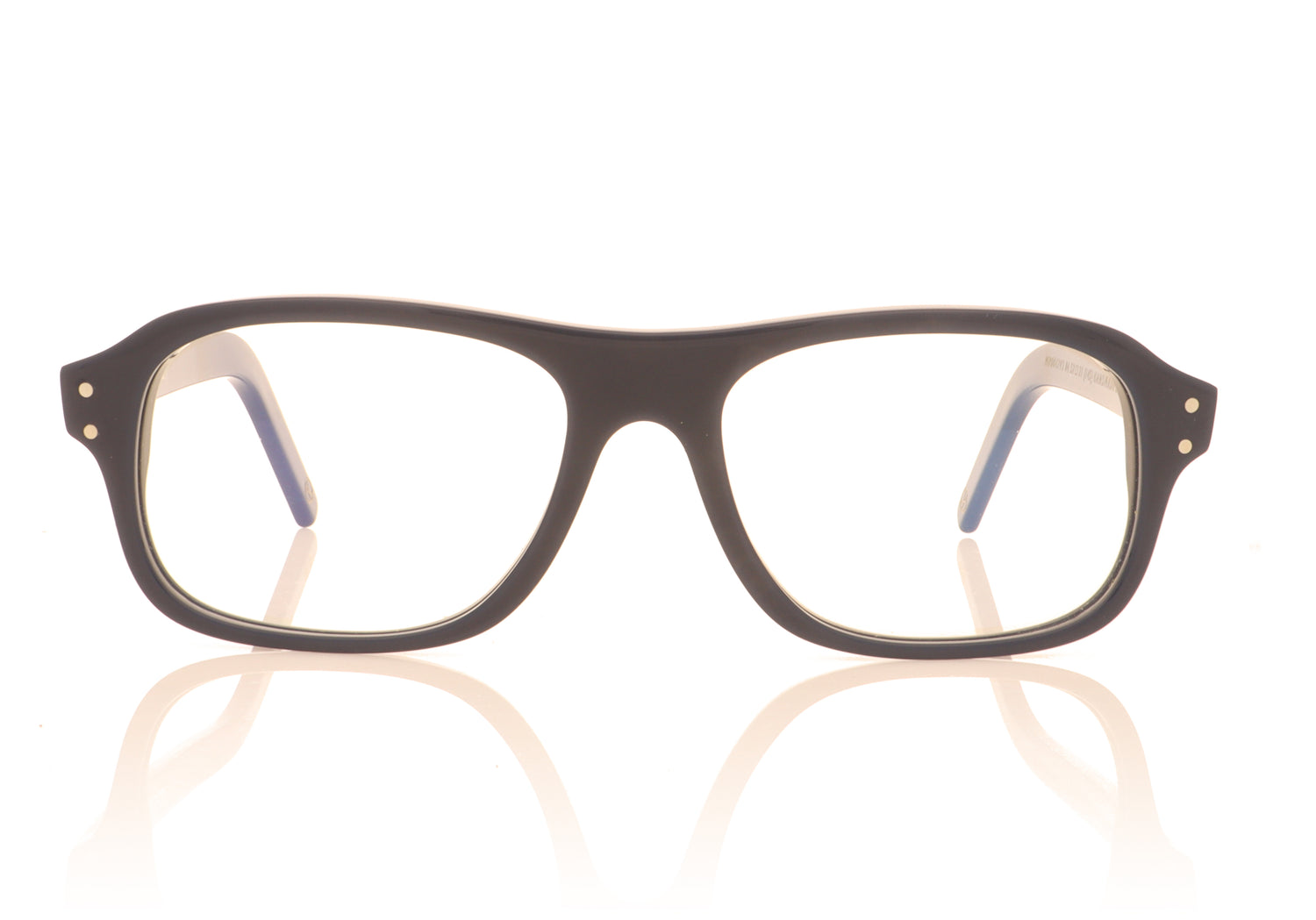 Cutler and Gross MP0847 V2 Kingsman 4 Blue Glasses - Front