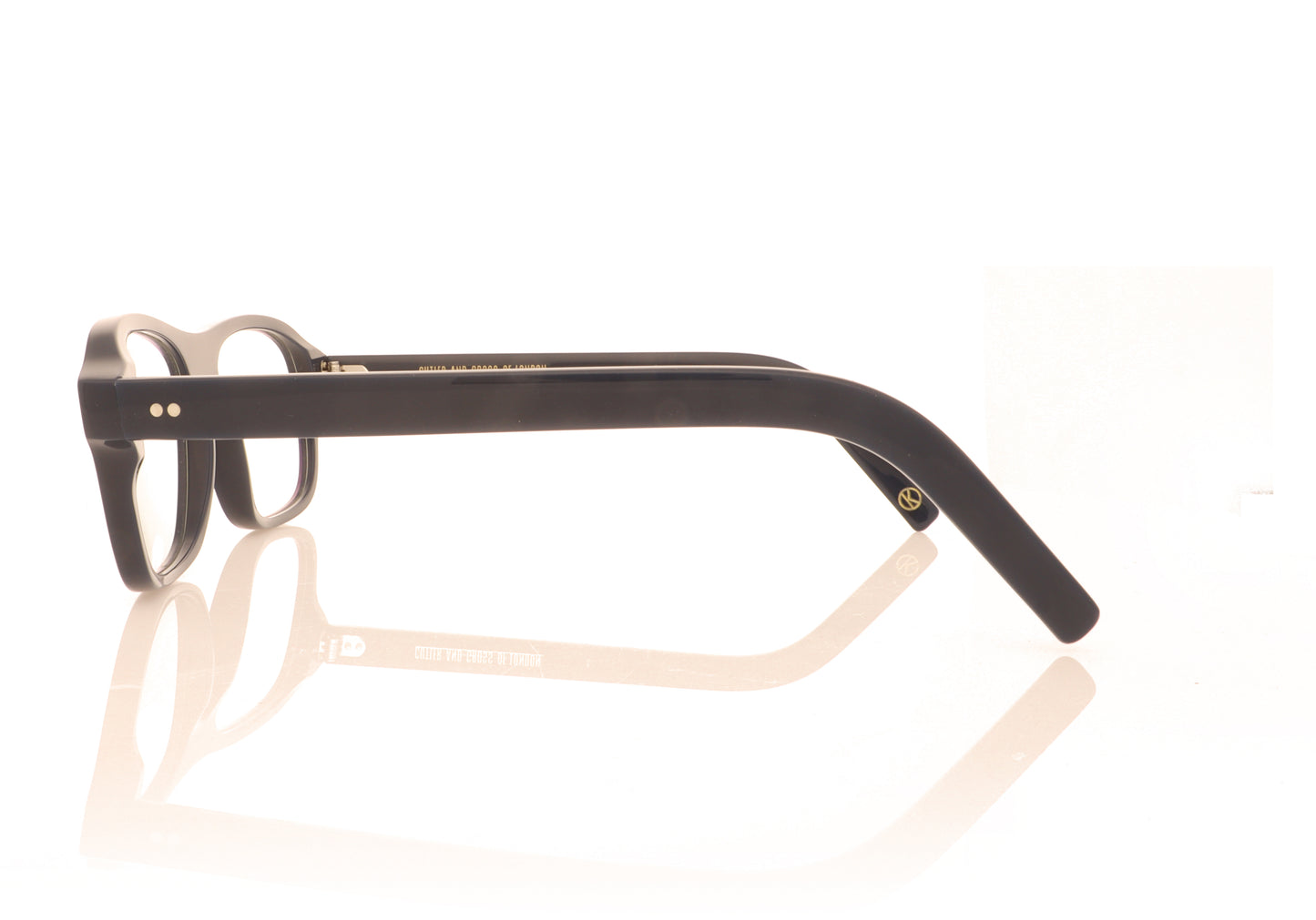 Cutler and Gross MP0847 V2 Kingsman 4 Blue Glasses - Side