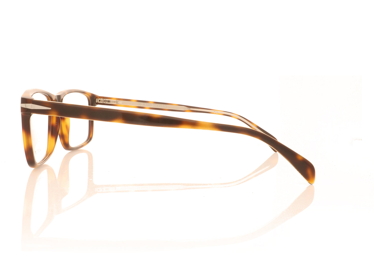 David Beckham DB 1020 86 Dark Havana Glasses - Side