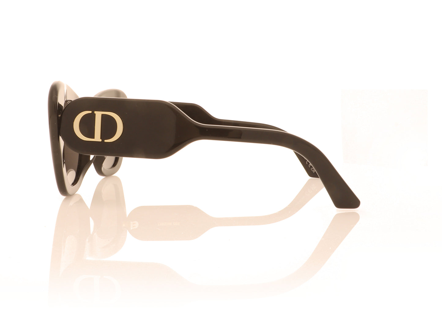 Dior Dior Bobby 10A0 Black Sunglasses - Side