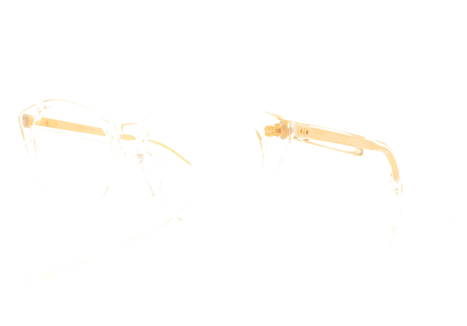 DITA Miwah DTX 711 02 Clear Glasses - Angle