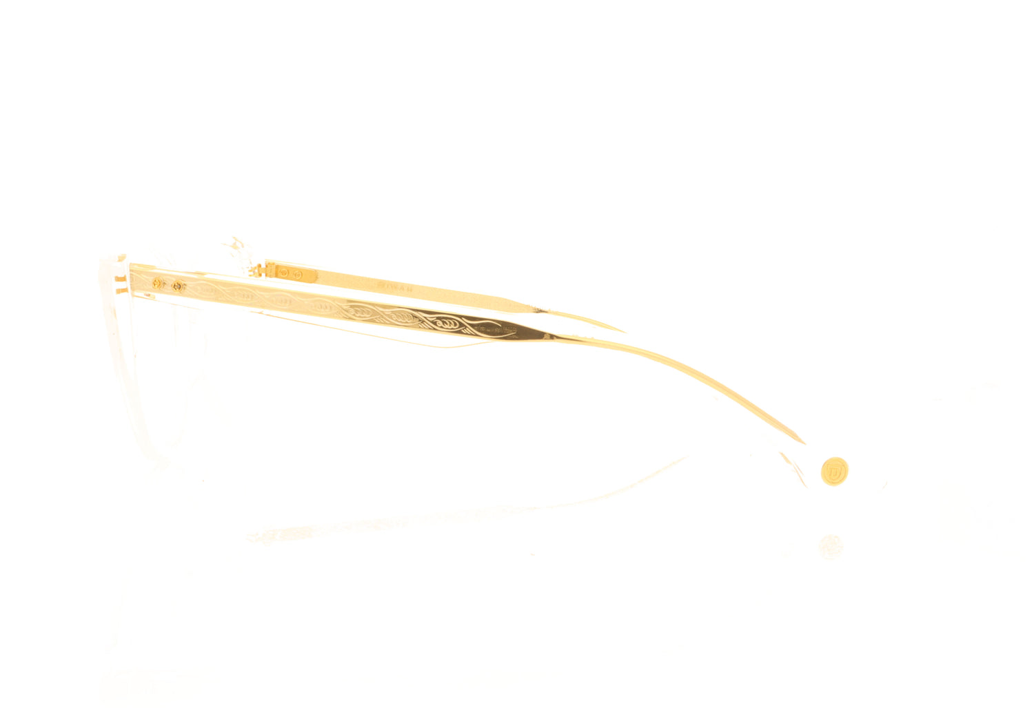 DITA Miwah DTX 711 02 Clear Glasses - Side