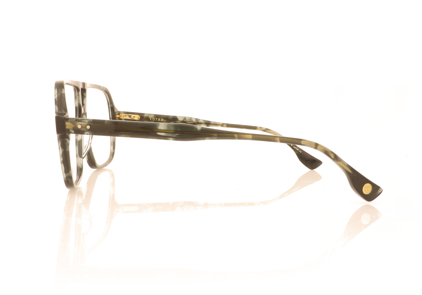 DITA DTX718 01 Grey Tortoise Glasses - Side