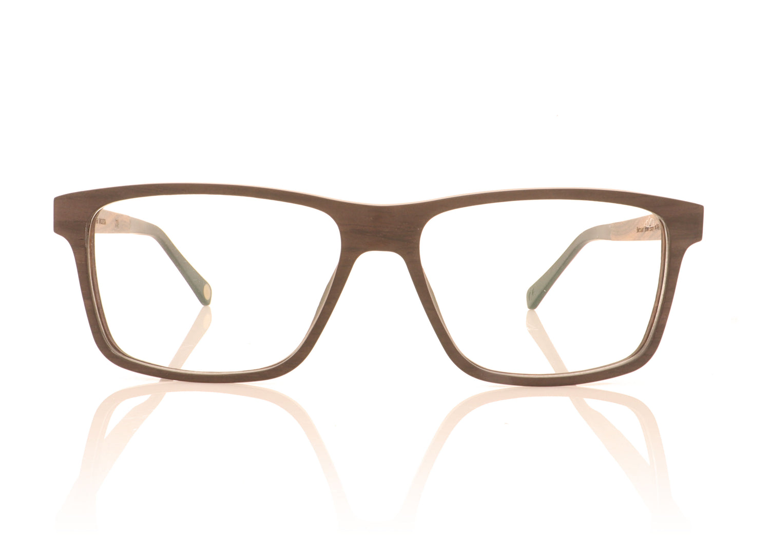 Einstoffen Bierbrauer BE Brown Ebony Glasses - Front