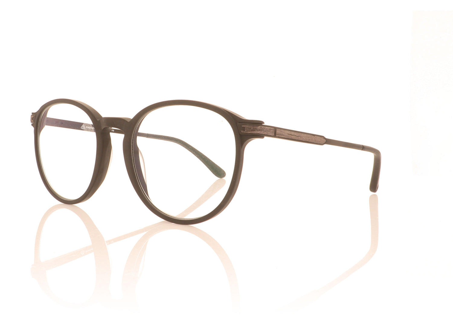 Einstoffen Buchbinder WB Walnut Burl Glasses - Angle