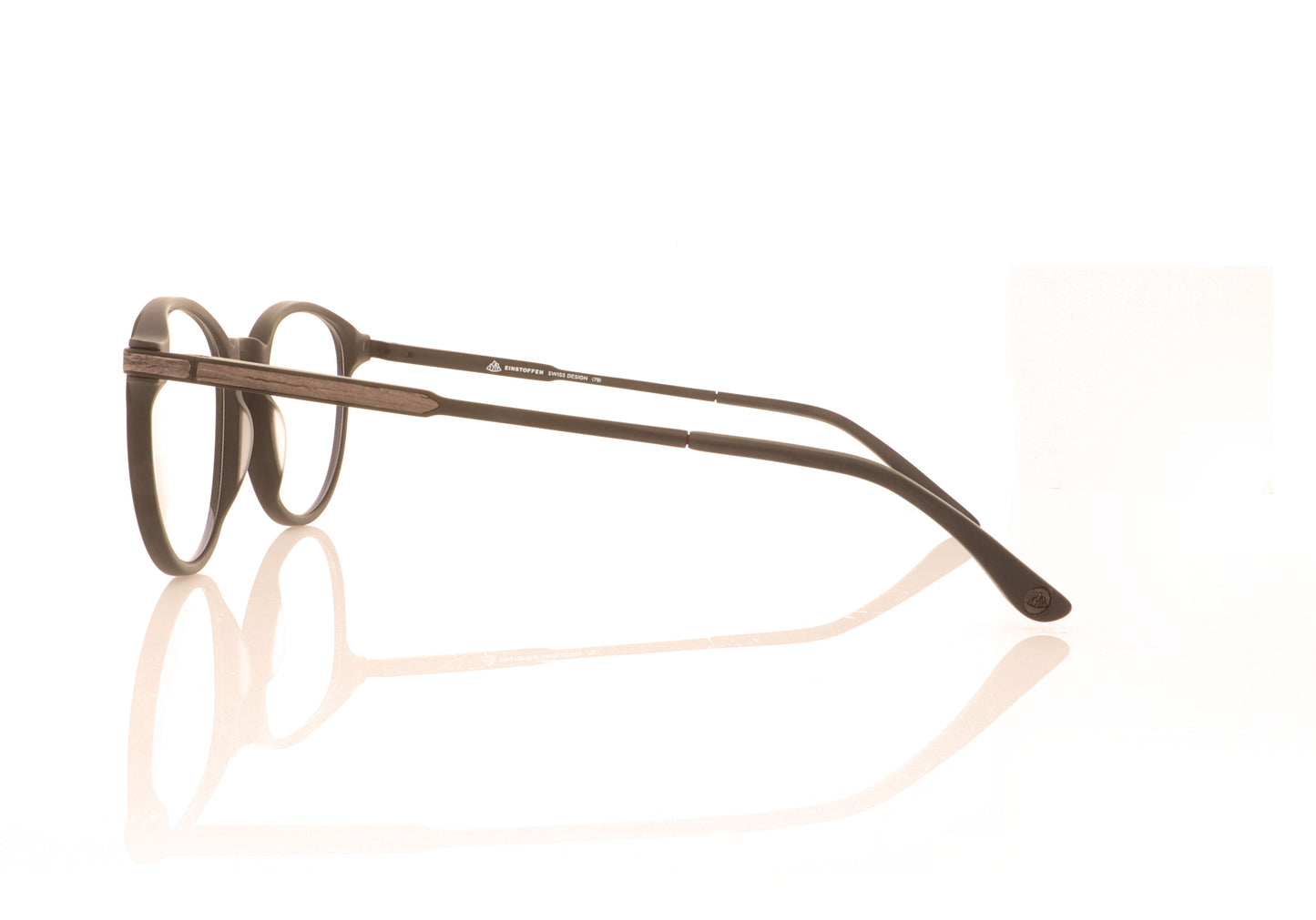 Einstoffen Buchbinder WB Walnut Burl Glasses - Side