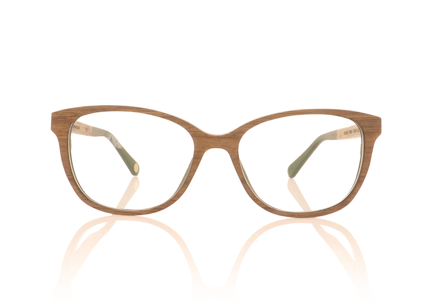 Einstoffen Konditor WC Walnut Carbon Glasses - Front