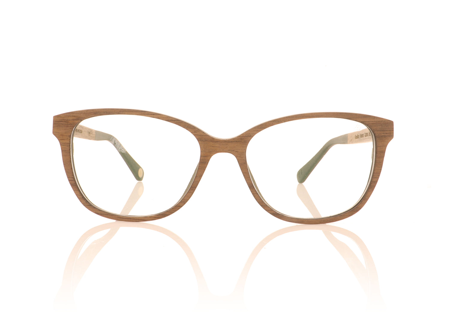 Einstoffen Konditor WC Walnut Carbon Glasses - Front