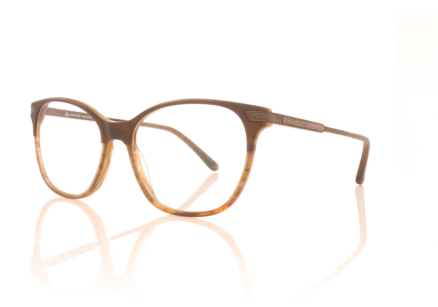 Einstoffen Schneiderin CW Coffee Walnut Glasses - Angle