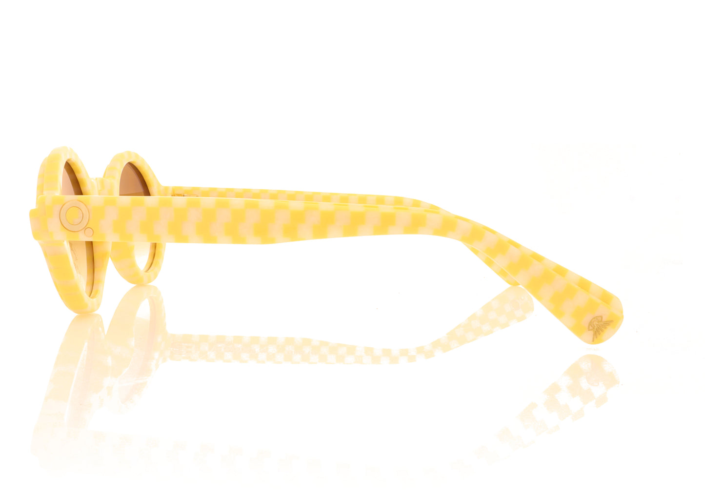 Etnia Barcelona The Einstein YW Yellow Sunglasses - Side