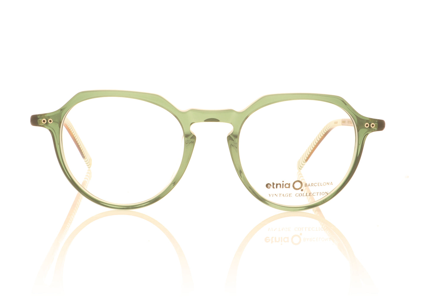 Etnia Barcelona Sellers GRHV Green Glasses - Front