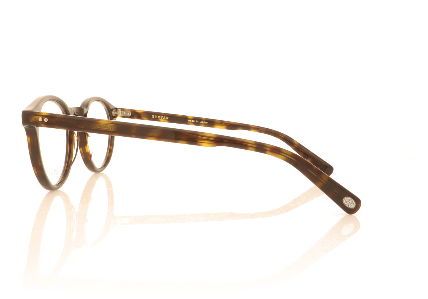 Eyevan 7285 Puerto DT Tortoise Glasses - Side