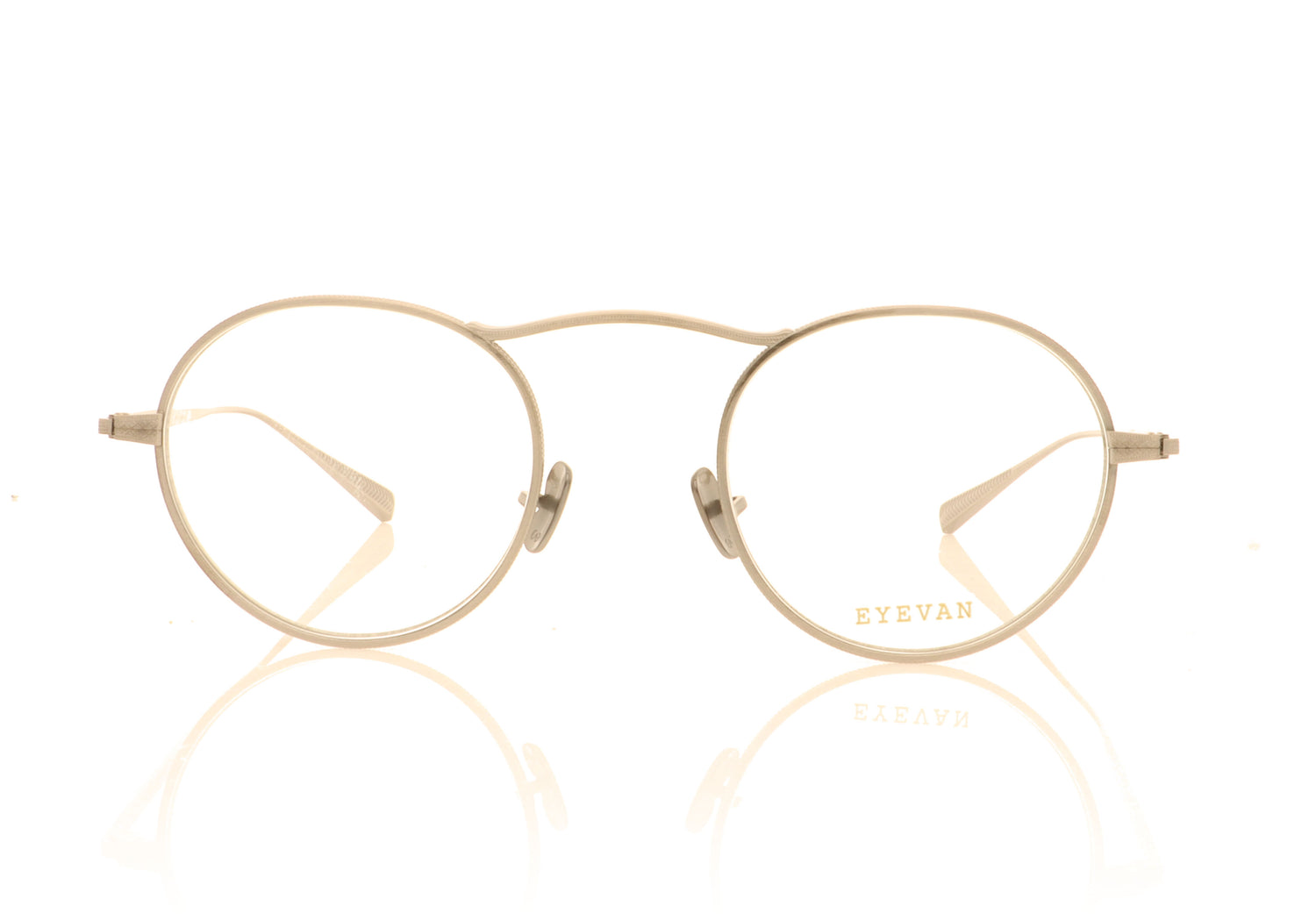 Eyevan 7285 Safari P Gunmetal Glasses - Front