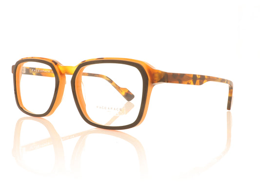 Face à Face Cloud 2 1733 Orange Black Glasses - Angle