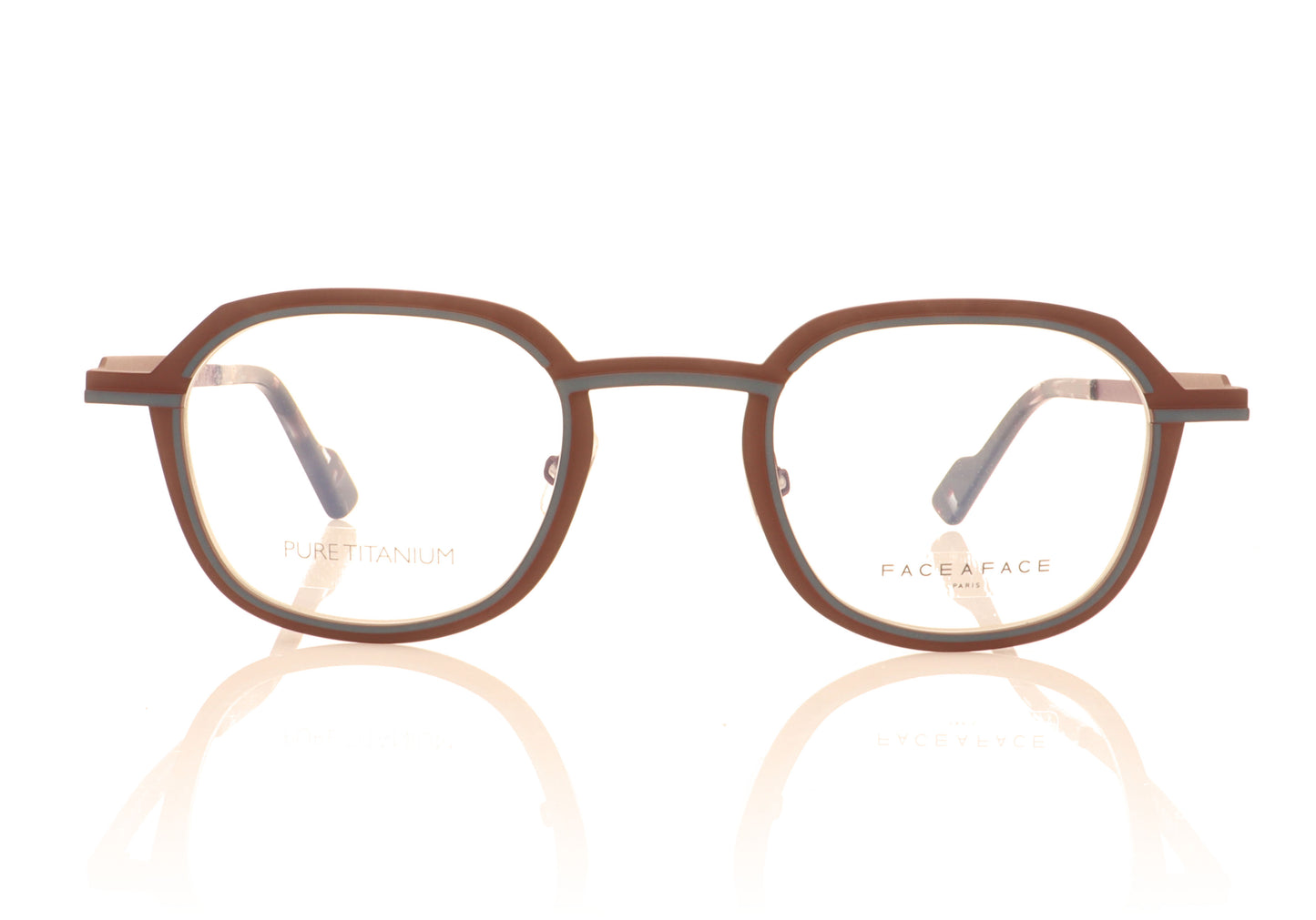 Face à Face Eiffel 2 930 Red Glasses - Front