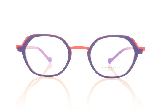 Face à Face FFMemfis 1/9009 Blue Glasses - Front