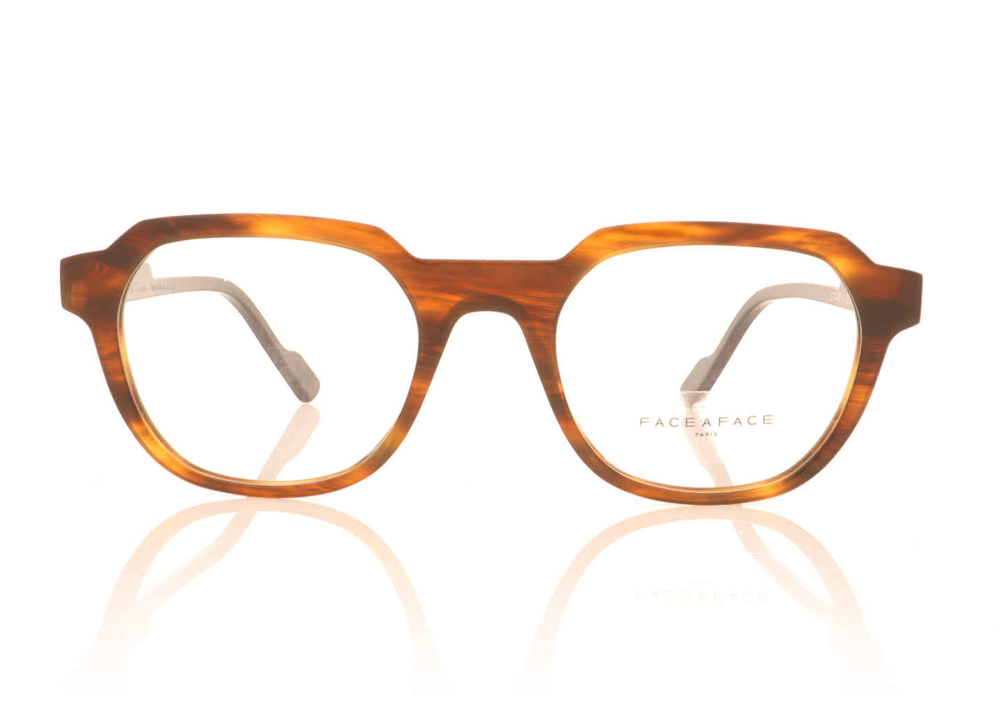 Face à Face Stamp 1 167 Tortoise Glasses - Front