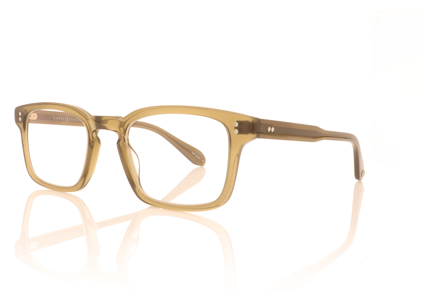 Garrett Leight Dimmick OLIO Olio Glasses - Angle