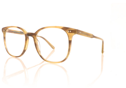 Garrett Leight Carrol Eco AT Army Tortoise Glasses - Angle