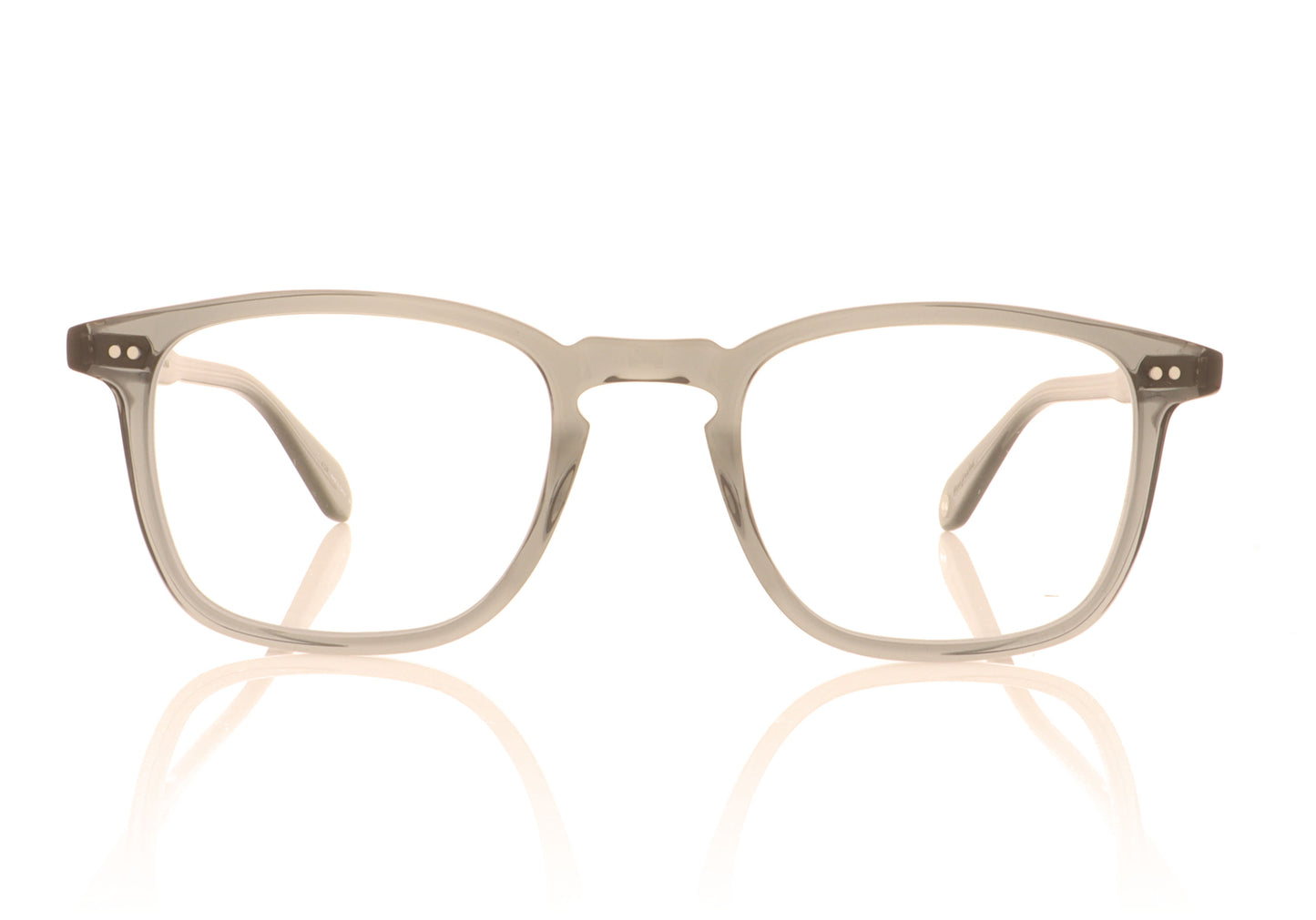 Garrett Leight Howland SGY Sea Grey Glasses - Front